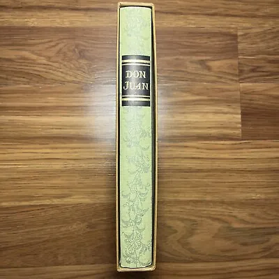 DON JUAN By LORD BYRON Heritage Press 1971 Illustrated Slipcase Ships Fast • £18.21