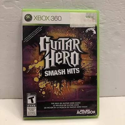$29.95 • Buy Guitar Hero Smash Hits - Xbox 360 Tested Working