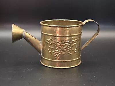 Vintage Miniature Brass Hosley USA 2.5” Decorative Watering Can Planter • $6.99