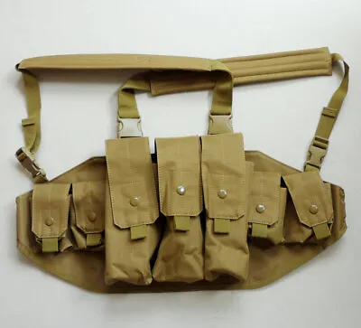 Large Capacity Ammo Pack Chinese Army Type 56 Chest Rig Ammo Pouch Mag Pouches  • $25.57