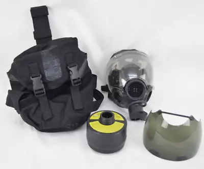 MSA Millennium CBRN Riot Control Respirator Mask Large W/ Tinted Lens • $219.99