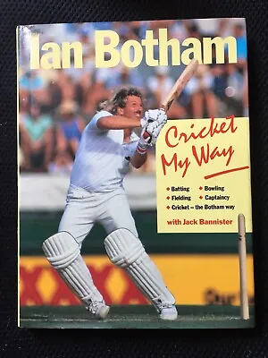 £4.79 • Buy Cricket My Way By Jack Bannister, Ian Botham (Hardcover, 1989) 9780002183482