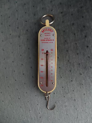 Vintage Milvay Model 40. Chicago IL U.S.A.  8 Oz./ 250GR Viking Hand Held Scale • $9.99