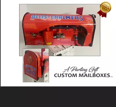 Allis-Chalmers Custom Mailbox Gift For Home Owner Gifts For Best Friends • $124.95