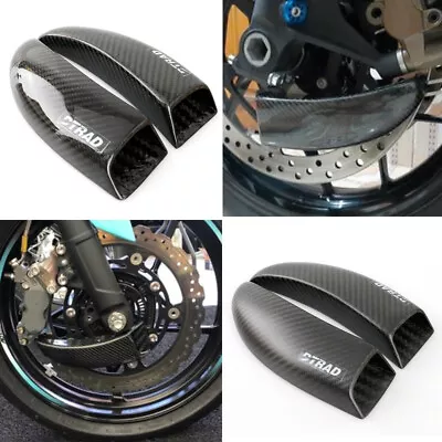 $94.99 • Buy Motorcycle Carbon Fiber Front Brake Disc Cooling Air Ducts Brake Cooler Channel