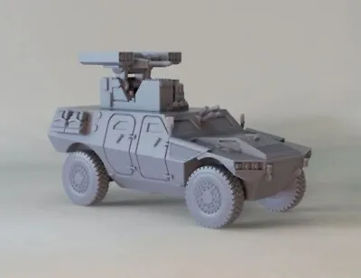 3D Printed Modern French Armoured Car VBR APC Resin Model Kit 2 1/32 • £11.99