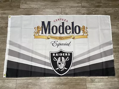 Las Vegas Oakland Raiders Modelo Flag - 3x5 Ft Allegiant Stadium 2023 LV LA • $19.88