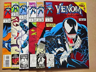 Venom Lethal Protector #1-6 Complete Mark Bagley Marvel Comics 1993 FN To FN/VF • $69