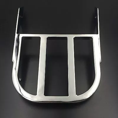 Chrome Sissy Bar Luggage Rack For Honda VTX 1300C/VTX 1800C/VTX 1800F Aluminum • $55.80