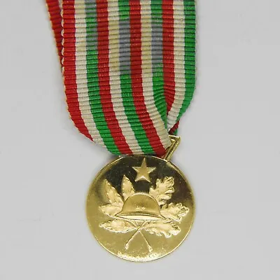 Italy Medal Miniature Commemorative L’Birthday Victory Gold • $425.01