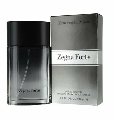 Zegna Forte By Ermenegildo Zegna 1.7 Oz EDT Spray Men's Cologne 50 Ml NIB • $32.99