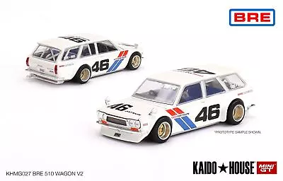 1:64 Datsun KAIDO 510 Wagon -- BRE V2 -- KaidoHouse X Mini GT KHMG027 • $27.99