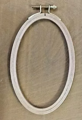 Beech Oval Wooden Embroidery Hoop 6  X 3.75  • £4.95