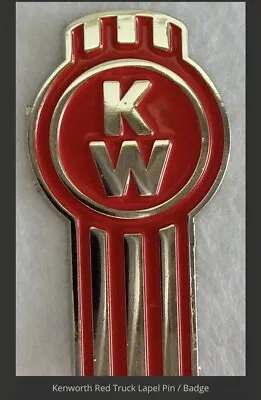 Quality Metal Hat/Lapel Badge -Pin - Kenworth Trucks • $9