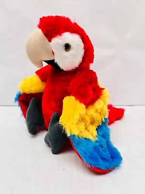 Wild Republic Scarlet Macaw Stuffed Animal Parrot Bird Plush 7 Inch Plushie  • $13.95