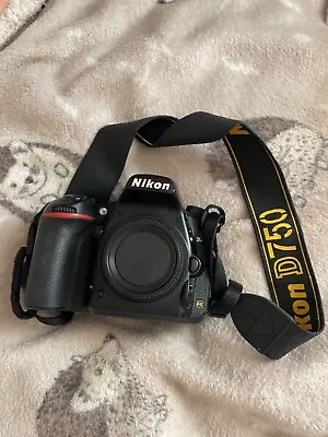 Nikon D750 Digital SLR Camera (Body Only W/ Accessories - 67337 Shutter Count • £489