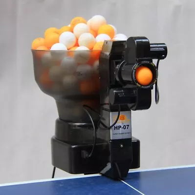 Professional Table Tennis Robot Ping Pong Machine Adjustable Ball Laucher Device • $338.40