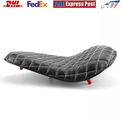 For Seat V Cafe Plaid Motorcycle Solo Yamaha Star Racer Bobber Chopper • $119.89