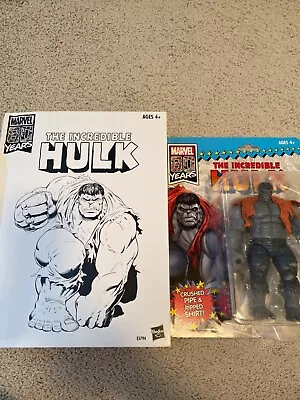 2018 Marvel Legends Retro Series 80th Years Grey Hulk Hasbro Figure Unopened  • $34.95