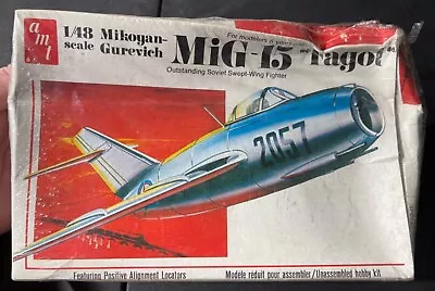 AMT Mikoyan-Gurevich MiG-15 Fagot T644 1/48 FS NEW Model Kit ‘Sullys Hobbies’  • $24.88