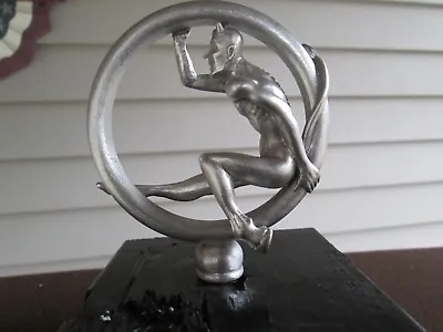  Rare Speed Demon Satan  Lucifer Devil Ratrod  Hotrod Car Hood Ornament  • $40.87