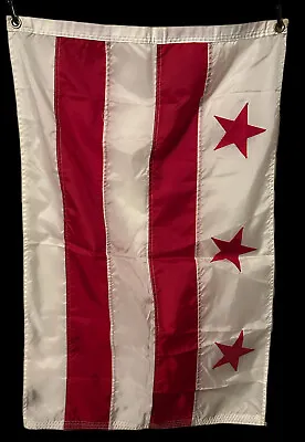 Vintage Washington D.C. Flag Authentic Cloth 2 X 3 Foot • $40