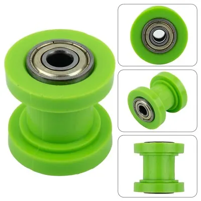 NEW Nylon & Metal Chain Roller Motorbike Bike Chain Roller Slider Tensioner • £6.07