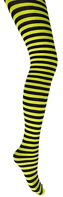 Stripe Tights- Women's  Stripy Pattern - Colours- S- M-L-XL • £5.99