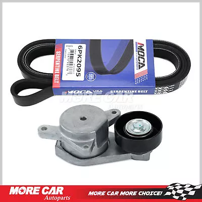 Serpentine Belt W/ Tensioner Pulley For 2003-2008 Mazda 6 3.0L DOHC • $43.85