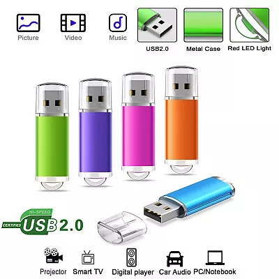 2GB USB 2.0 Flash Thumb Pen Drives Memory Stick USB Storage Flash Disk • $37.04