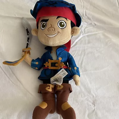 Jake And The Neverland Pirates Plush Soft Toy Disney Store Teddy • £9.99