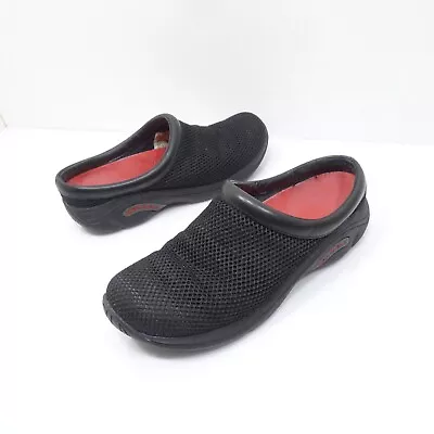 Merrell Encore Breeze Clog Shoes Women's Black Nylon Slip On - US 9 • $29.99