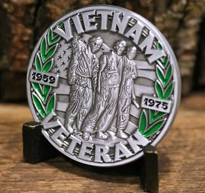 Vietnam Veteran Challenge Coin 1959 - 1975 POW MIA You Are Not Forgotten • $18.97