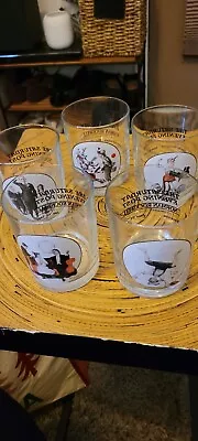 Set Of 5 Norman Rockwell Saturday Evening Post Glasses • $45