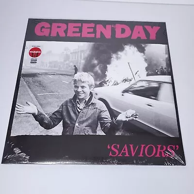 Green Day - Saviors Vinyl Record LP Sealed Clear Limited Edition Exclusive NEW • $27.97