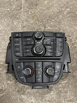 Vauxhall Astra J Radio Control Cd Head Unit Cd 500 Heater Panel 13346052 • £50