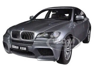 Bmw X6 M Space Grey 1/18 Diecast Model Car By Kyosho 08762 • $119.99