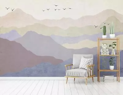 3D Colorful Mountains 50597NA Wallpaper Wall Murals Removable Wallpaper Fay • $12.22