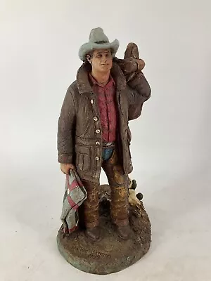 Michael Garman Horseman #2225 Hand Painted Sculpture 1999 • $169.99