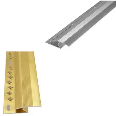£6.29 • Buy Carpet Flooring Door Bars - Tile Laminate Thresholds Metal Cover Strips