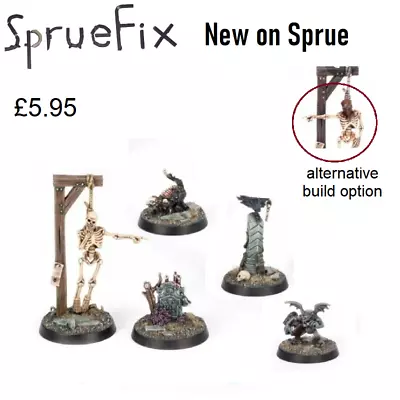 Cursed City Models New On Sprue Warhammer Quest AoS • £5.95