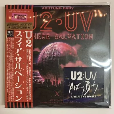 U2 New One SPHERE SALVATION 4CD MARCH 2 2024  Japan Only Vegas Obi Silver • $109.41
