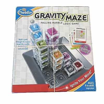 ThinkFun - Gravity Maze - Falling Marble - Logic Brain Game - Complete Set • $19.99