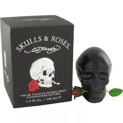 ED HARDY SKULLS & ROSES Christian Audigier For Men 3.4 OZ New Box • $31.49