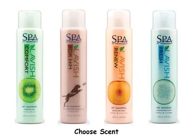 Spa Dog Gentle Shampoo Nourishing Lavish All Natural 16 Oz Choose From 4 Scents • $25.89