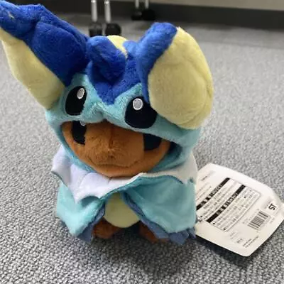 Pokemon Center Original Plush Toy Eevee Poncho Series Vaporeon • $80.72