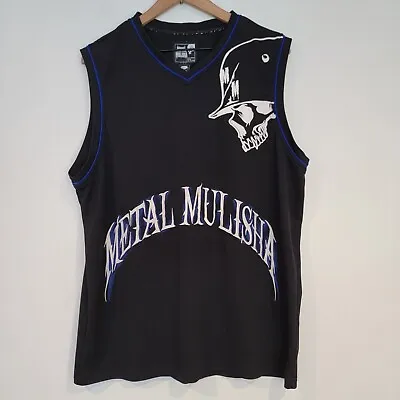 Metal Mulisha Jersey Tank Top Shirt Skull Mens Size XL Black • $23.60