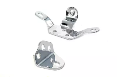 Vtwin Chrome Motorcycle Engine Mount Set 2006-2016 Harley FXST FLST Softail • $53.95