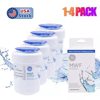 1/2/3/4 PACK GE MWF New GWF 46-9991 MWFP Smartwater Fridge Water Filter • $11.89