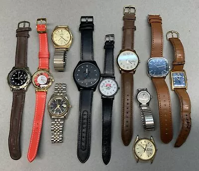 Large Watch Lot Vintage And Modern Parts And Repair. Lot#63 • $65